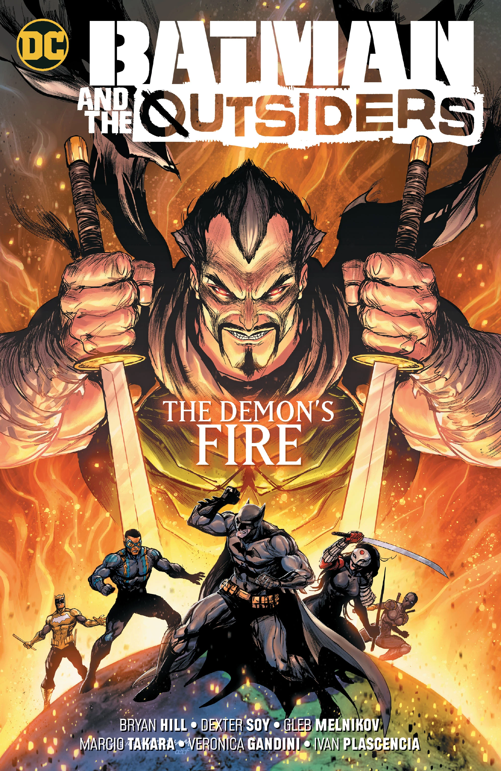 Batman & the Outsiders Vol. 3: The Demon's Fire (DC, 2021) cover